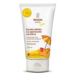 Weleda Sensitive detské mlieko na opaľovanie SPF30 150 ml