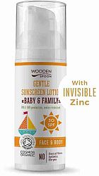 Wooden Spoon Opaľovacie telové mlieko Baby & Family SPF30 50 ml