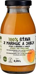 Zdravo 100% marhula a jablko 200 ml