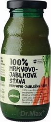 Zdravo Šťáva 100% mrkvovo jablková 200 ml