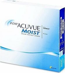 Acuvue Moist 1 Day (90 šošoviek) dioptria: -6.00, zakrivenie: 8.50