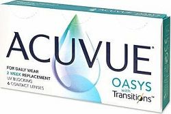 Acuvue Oasys with Transitions (6 šošoviek) dioptrie: -2.25, zakrivenie: 8.40