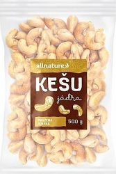 Allnature Kešu pražené solené 500 g