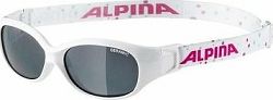 Alpina Sports Flexxy Kids white-dots gloss