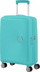 American Tourister Soundbox Spinner 55 EXP Poolside Blue