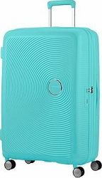 American Tourister Soundbox Spinner 77 EXP Poolside Blue