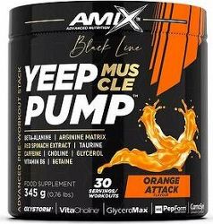 Amix Nutrition Black Line Yeep Pump 345 g, Orange Attack