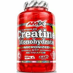 Amix Nutrition Creatine monohydrate, kapsuly, 220 kapsúl