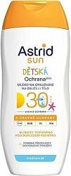 ASTRID SUN Detské mlieko na opaľovanie SPF 30 200 ml