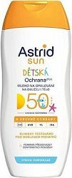 ASTRID SUN Detské mlieko na opaľovanie SPF 50 200 ml