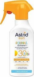 ASTRID SUN Rodinné mlieko na opaľovanie sprej SPF 30 270 ml