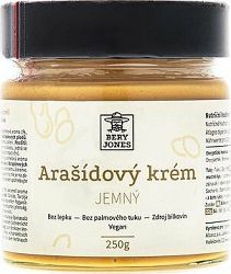 Bery Jones Arašidový krém jemný 250 g