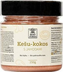 Bery Jones Kešu krém s kokosom a jahodami 250g