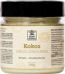 Bery Jones Kokosový krém s bielou čokoládou 250g