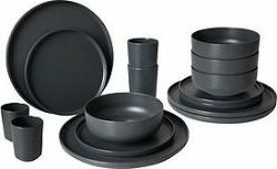 Bo-Camp IND Tableware Patom 16dlg.mel.antr