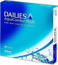 Dailies AquaComfort Plus (90 šošoviek) dioptrie: -1,50, zakrivenie: 8,70