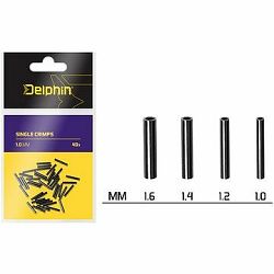 Delphin Single Crimps 1,6 mm 40 ks