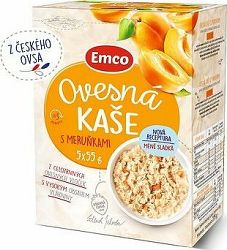 Emco Ovsená kaša s marhuľami 5 × 55 g