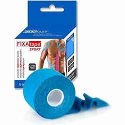 FIXAtape Kinesio Standard 5 cm × 5 m modrá 1 ks