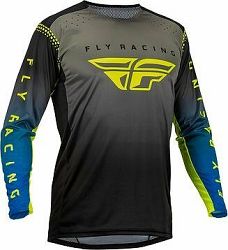 Fly Racing dres Lite, 2023 sivá/modrá/hi-vis