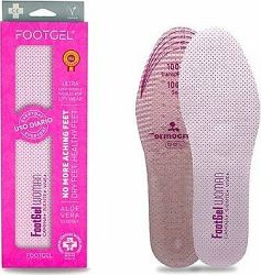 Footgel Gélové vložky do topánok WALK dámske s vôňou Aloe vera, veľkosť 35-38