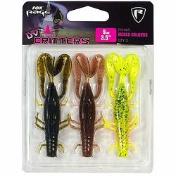 FOX Rage Critters 7 cm UV Mixed Colours 3 ks