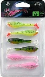 FOX Rage Mini Fry Ultra UV 7 cm Mixed Colours 6 ks