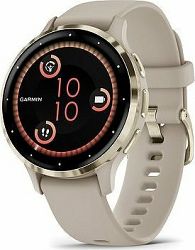 Garmin Venu 3S Cream Gold/French Gray Band