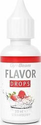 GymBeam Flavor Drops 30 ml, jahoda