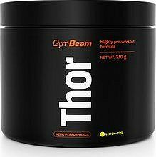 GymBeam Predtréningový stimulant Thor 210 g, lemon lime