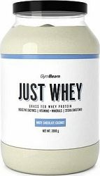 GymBeam Proteín Just Whey 2000 g, white chocolate coconut