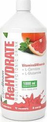 GymBeam ReHydrate 1000 ml, pink grapefruit