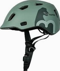 HAMAX Cykloprilba Thundercap Green Dino 47 – 52