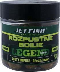 Jet Fish Rozpustné boilies Legend, Žltý impulz + Orech/Javor 20 mm 150 g