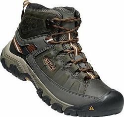 Keen Targhee Iii Mid Wp Men Black Olive/Golden Brown khaki/sivá EU 40,5 / 254 mm