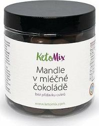 KetoMix Mandle v mliečnej čokoláde 160 g