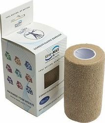 Kine-MAX Cohesive Elastic Bandage 10 cm × 4,5 m, telové