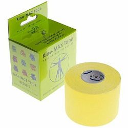 Kine-MAX SuperPro Rayon kinesiology tape žltá