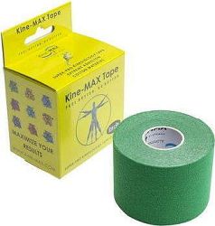 KineMAX SuperPro Cotton kinesiology tape zelená