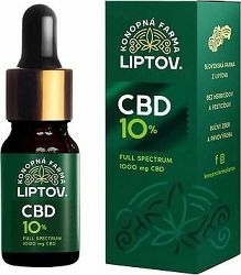 Konopná farma Liptov – CBD olej 10 % full spectrum