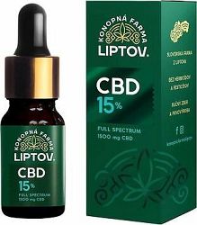 Konopná farma Liptov – CBD olej 15 % full spectrum