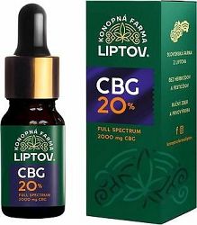 Konopná farma Liptov – CBG olej 20 % full spectrum