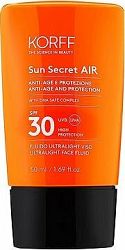 KORFF Sun Secret Ultraľahký pleťový fluid SPF 30 50 ml