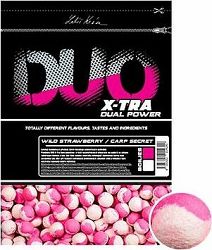 LK Baits Boilie DUO X-Tra Wild Strawberry/Carp Secret