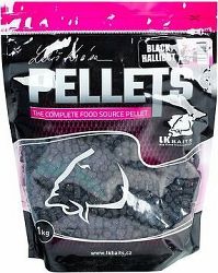 LK Baits Salt Black Hallibut Pellets 8 mm 1 kg