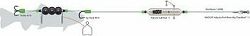 MADCAT Adjusta Profi River Rig „Deadbait“ S 20 g 180 cm