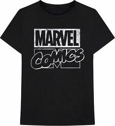 Marvel Comics – Logo – tričko čierne