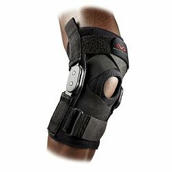 McDavid Hinged Knee Brace with Crossing Straps 429X, čierna XXL