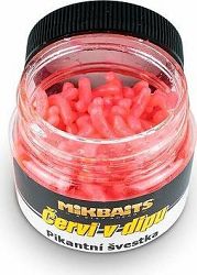 Mikbaits Červi v dipu Pikantní švestka 50ml