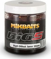 Mikbaits Legends Boilies v dipe, BigS Kalamár Javor 20 mm 250 ml